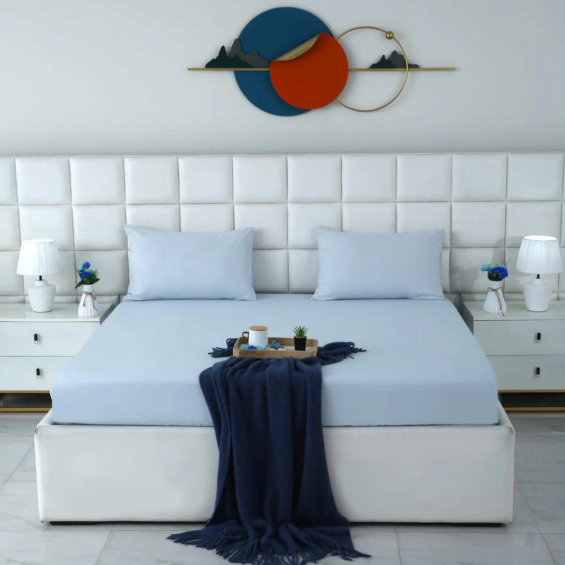 Fitted Bed Sheet- PFT002