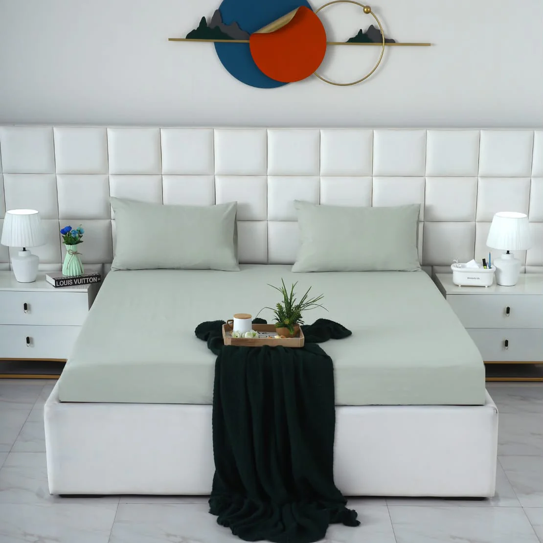 Fitted Bed Sheet- PFT004
