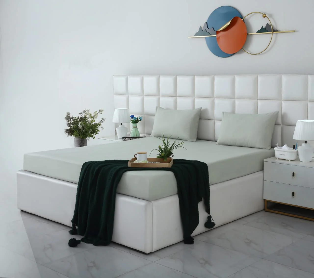Fitted Bed Sheet- PFT004 - Image 5