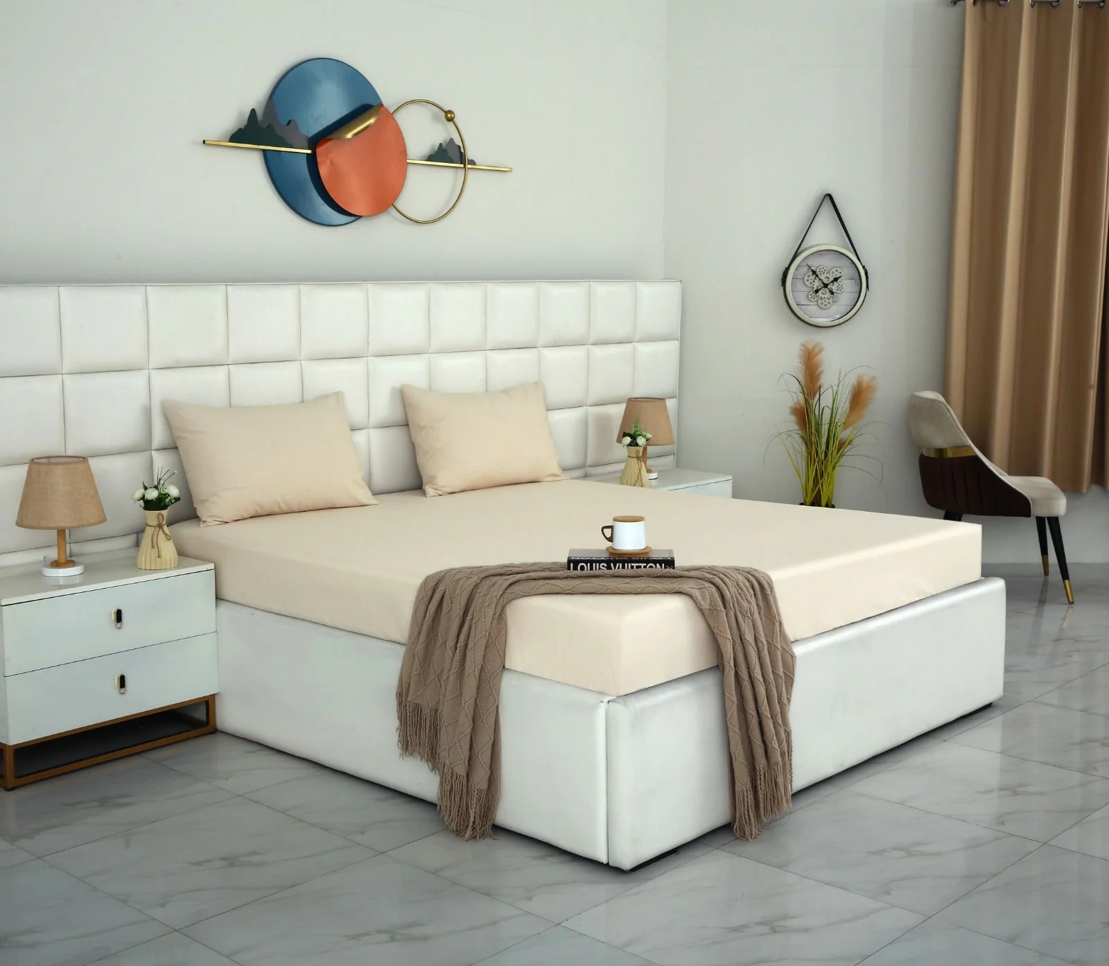 Fitted Bed Sheet- PFT006 - Image 3