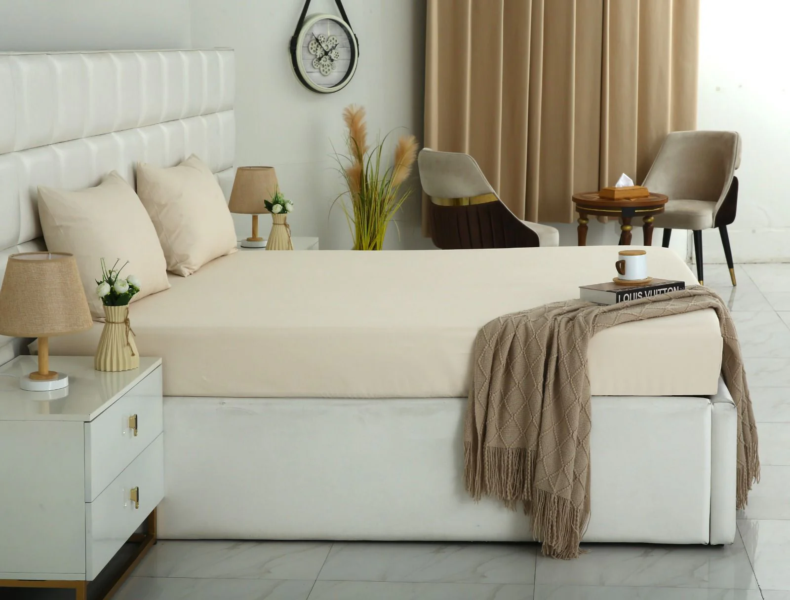 Fitted Bed Sheet- PFT006 - Image 4