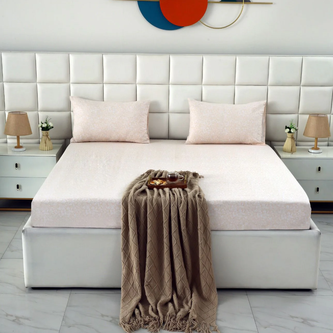 Fitted Bed Sheet- PFT008