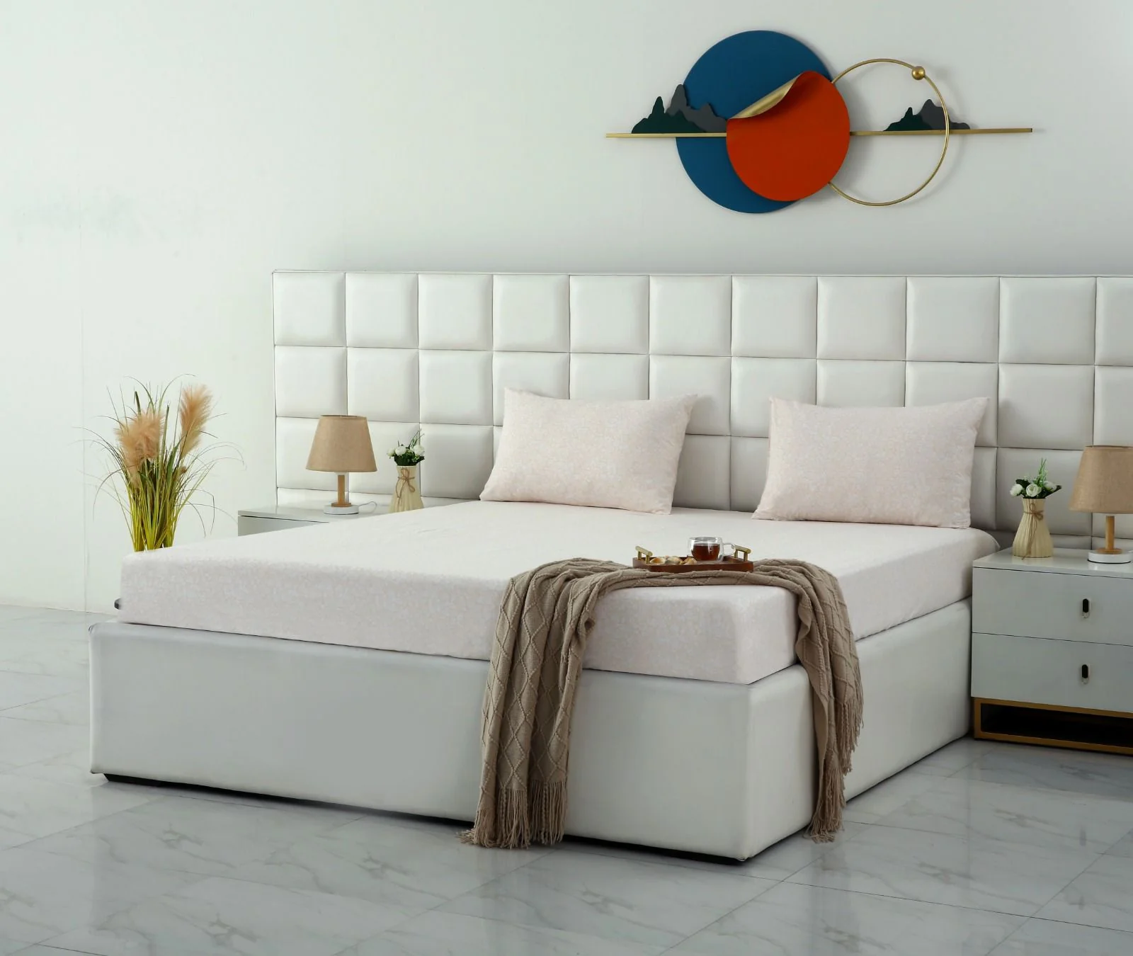 Fitted Bed Sheet- PFT008 - Image 4
