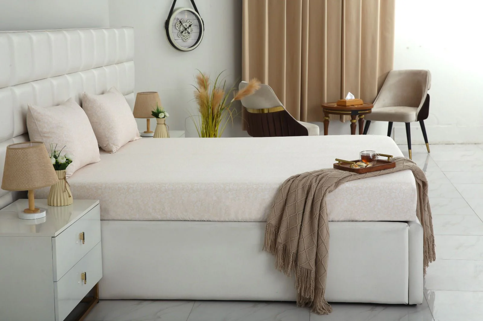 Fitted Bed Sheet- PFT008 - Image 5