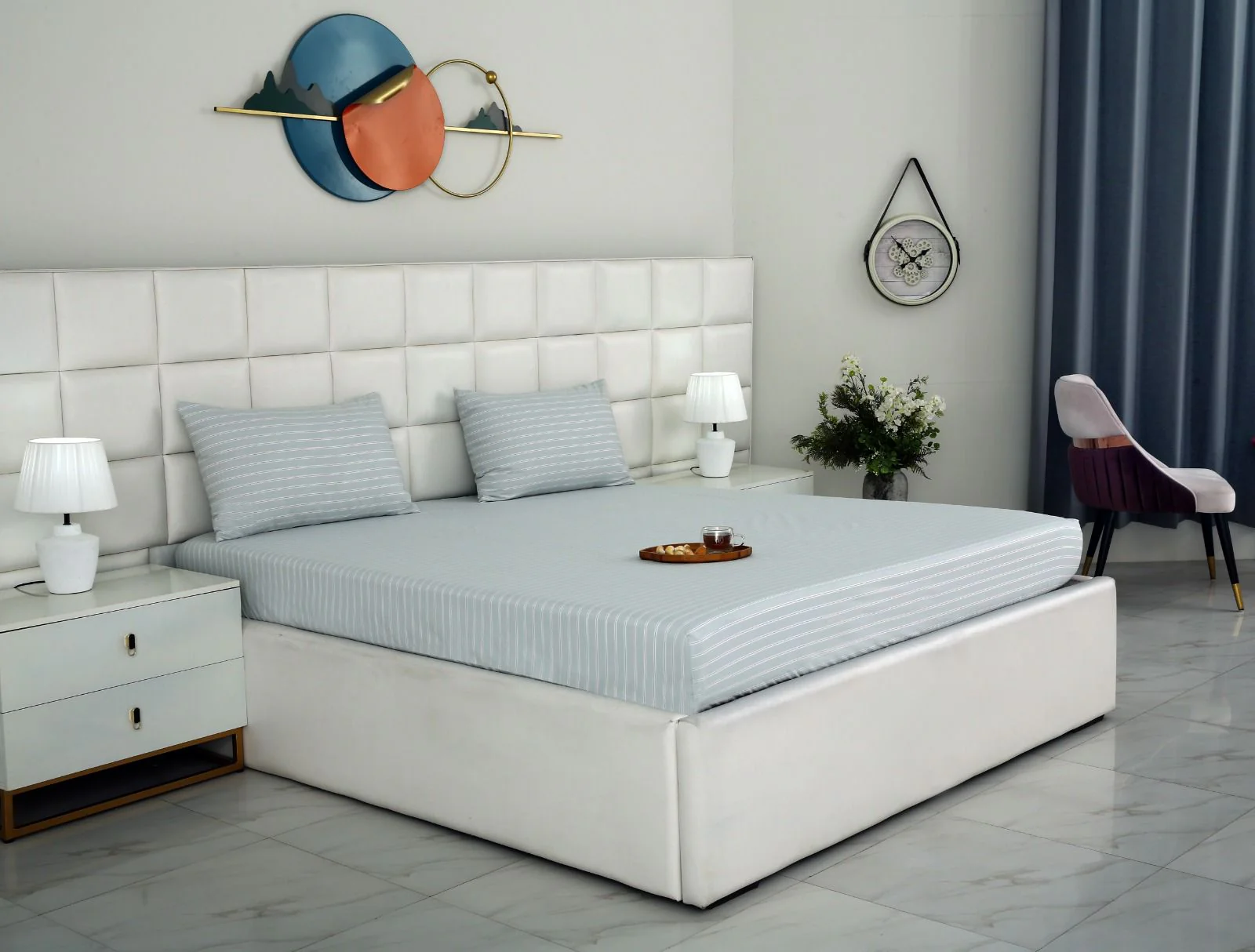 Fitted Bed Sheet- PFT009 - Image 3