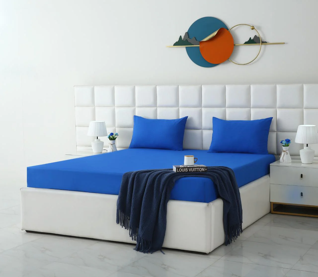 Fitted Bed Sheet- PFT010 - Image 4