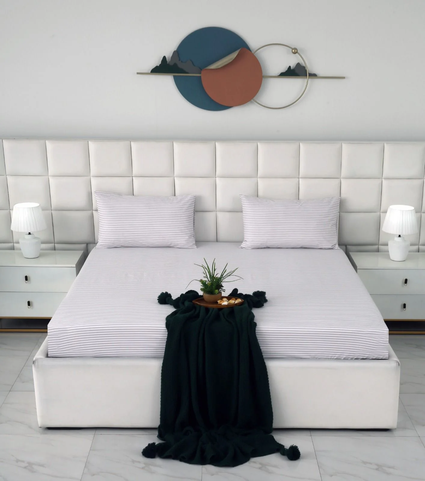 Fitted Bed Sheet- PFT014 - Image 2