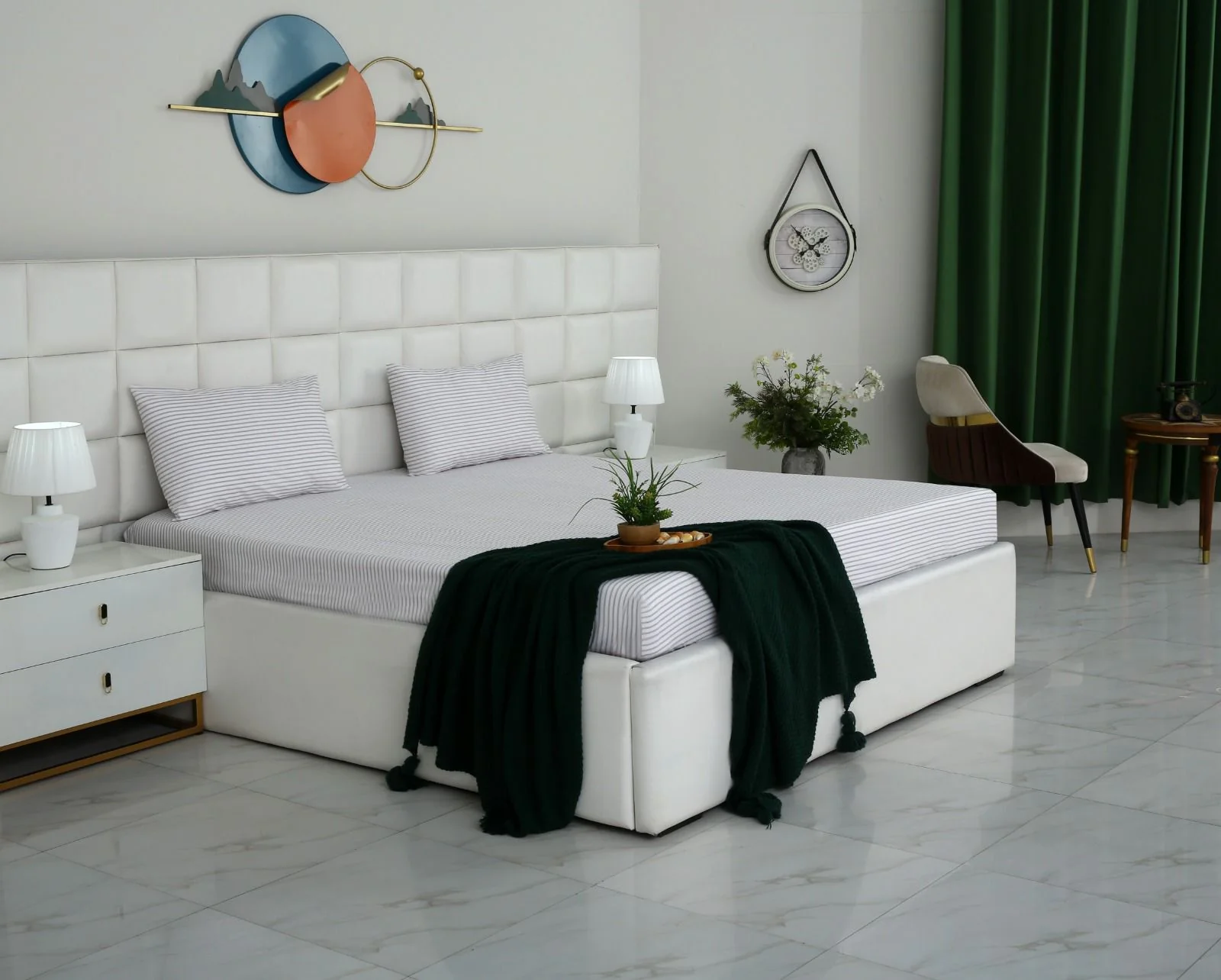 Fitted Bed Sheet- PFT014 - Image 4
