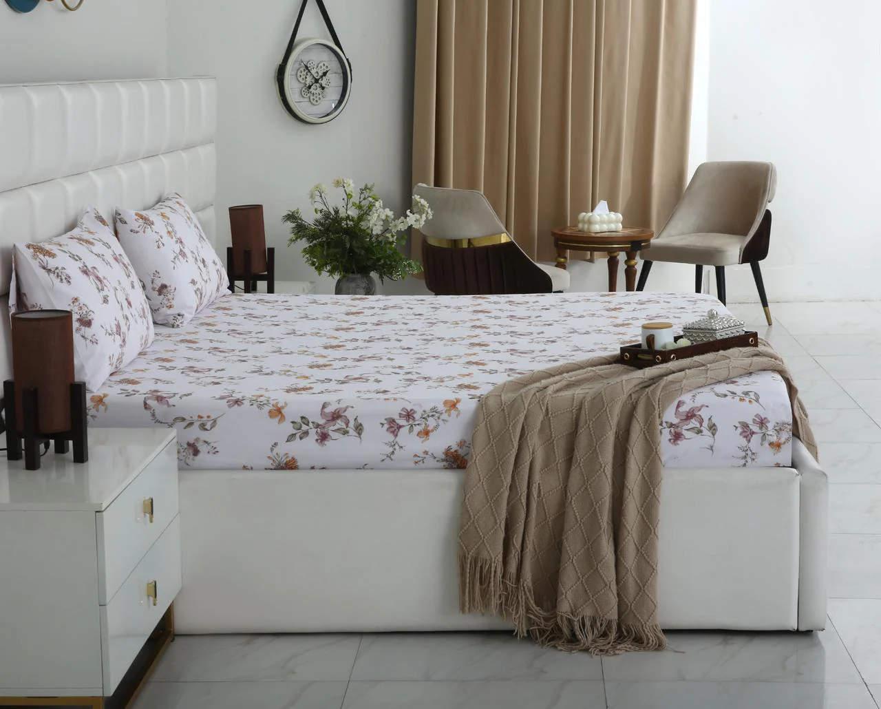 Fitted Bed Sheet- PFT016 - Image 3