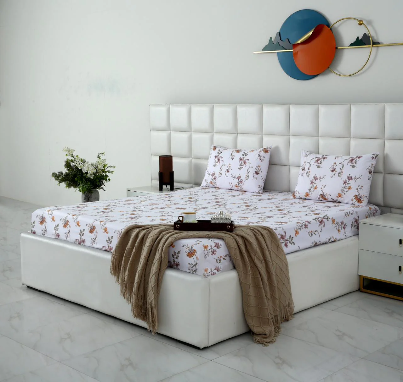 Fitted Bed Sheet- PFT016 - Image 4