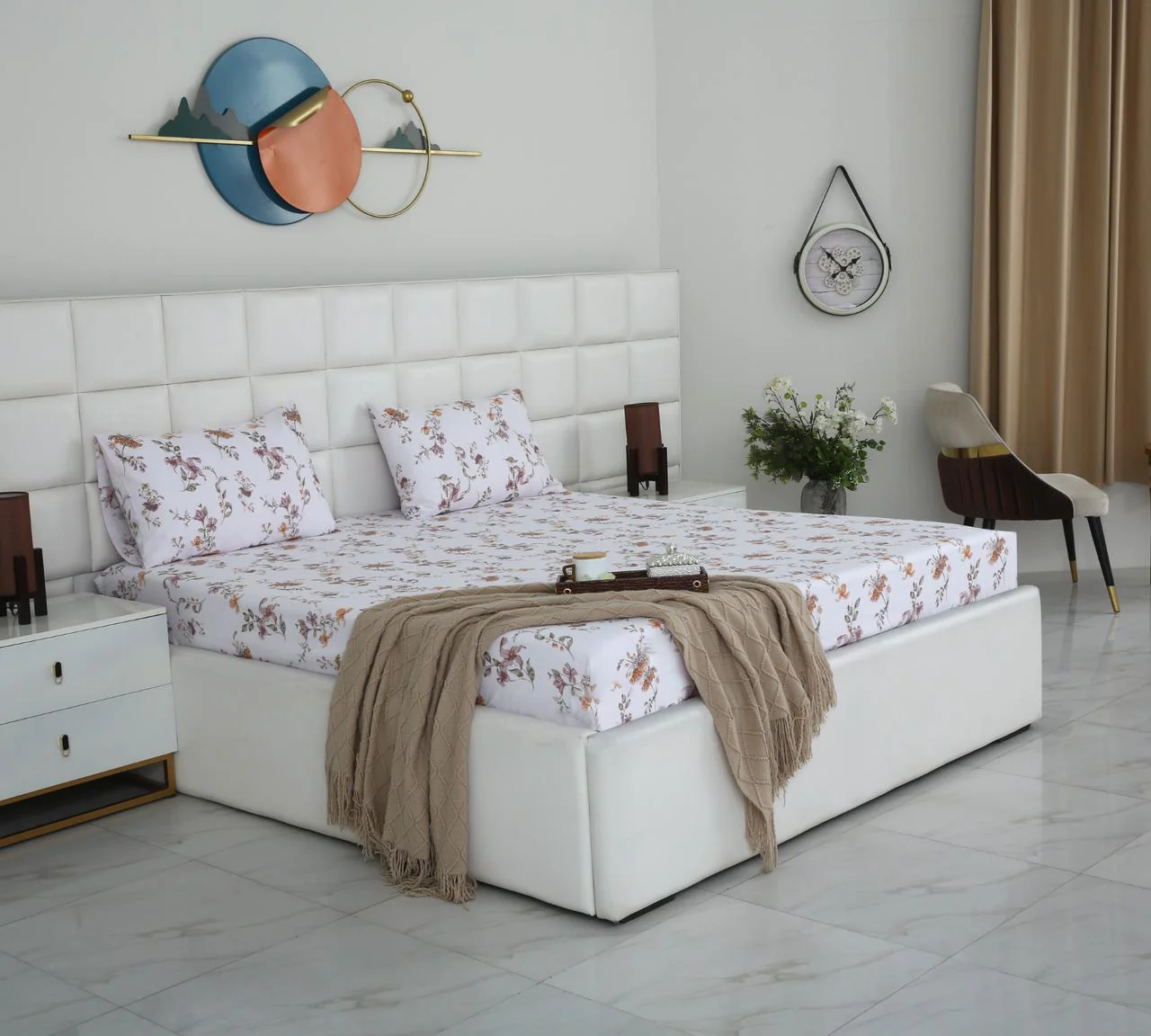 Fitted Bed Sheet- PFT016 - Image 5