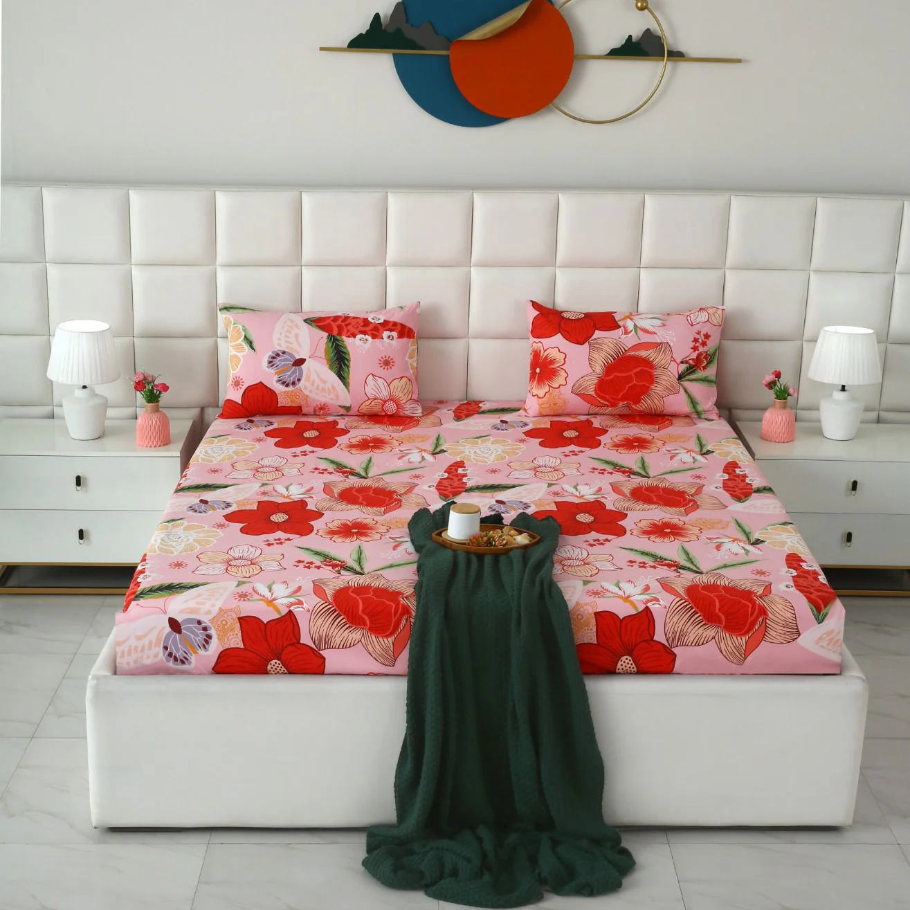 Fitted Bed Sheet- PFT017
