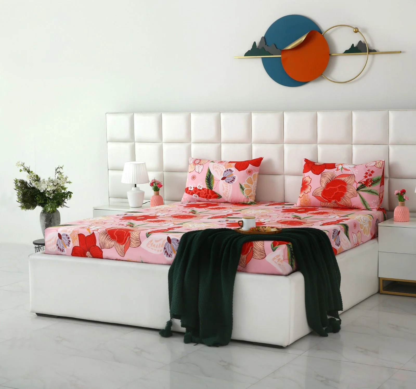 Fitted Bed Sheet- PFT017 - Image 6