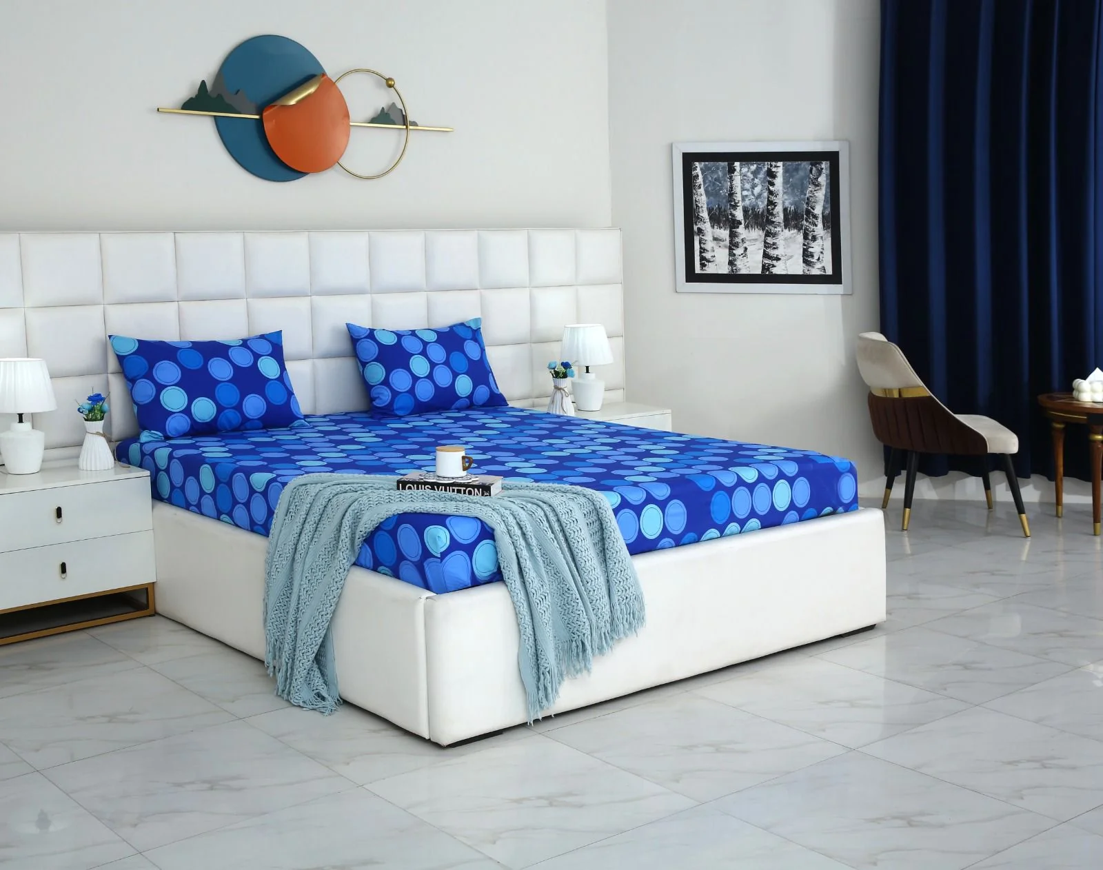 Fitted Bed Sheet- PFT018 - Image 3