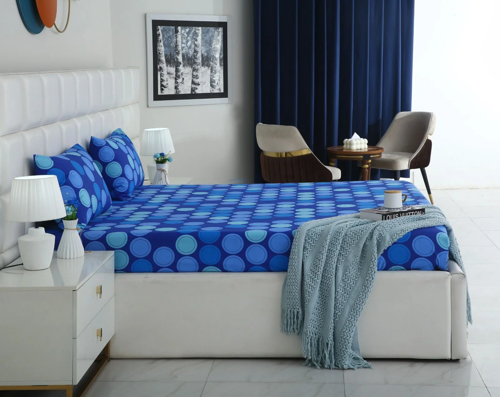 Fitted Bed Sheet- PFT018 - Image 4