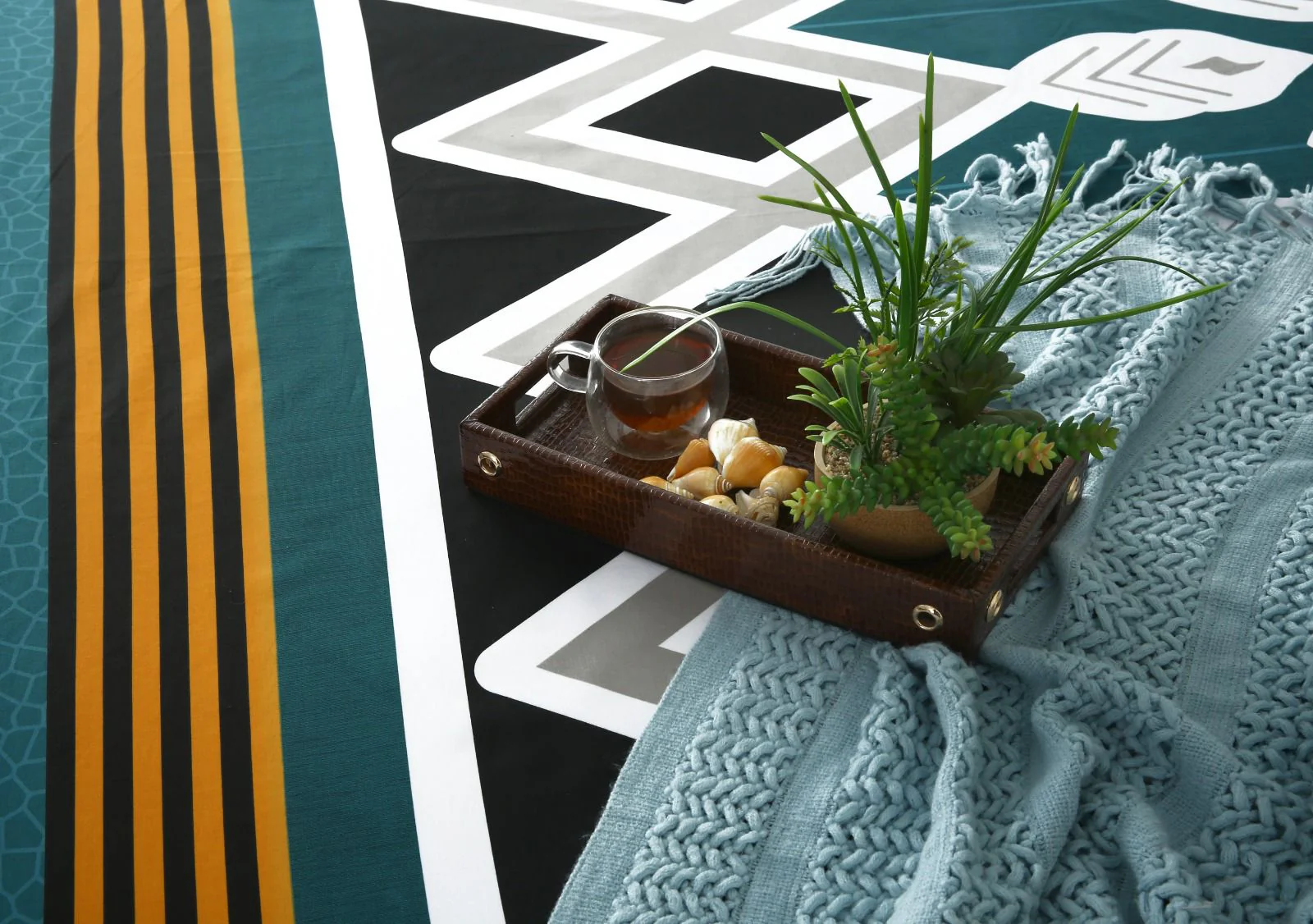 Fitted Bed Sheet- PFT019 - Image 10