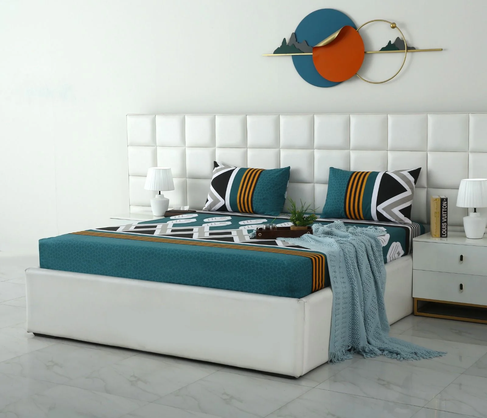 Fitted Bed Sheet- PFT019 - Image 3