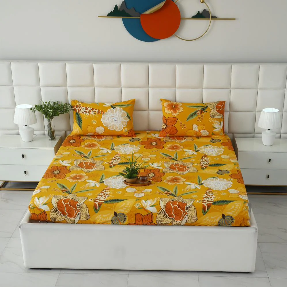 Fitted Bed Sheet- PFT021
