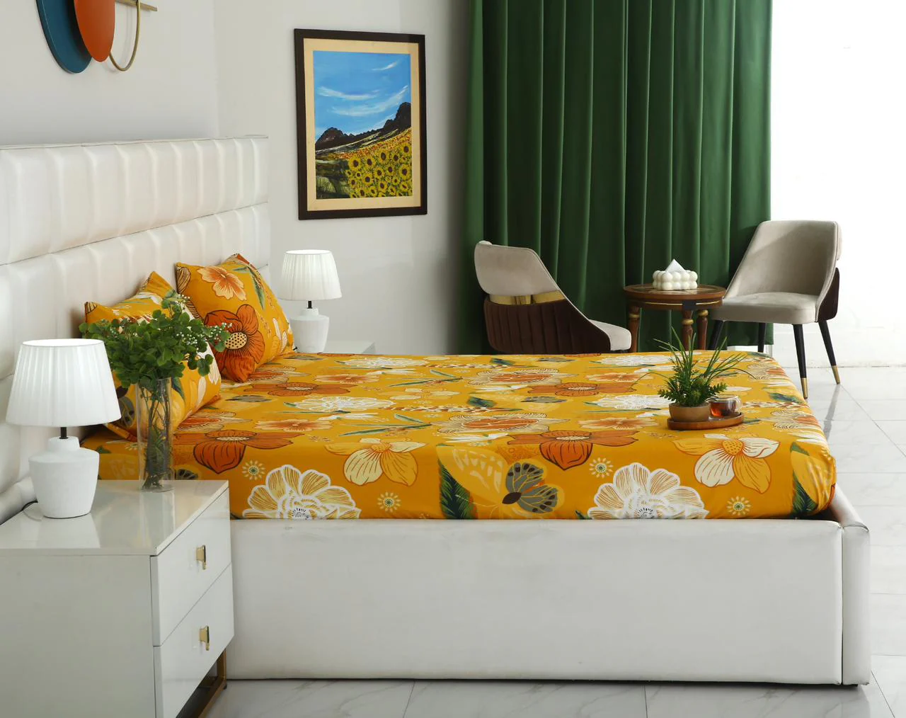 Fitted Bed Sheet- PFT021 - Image 3
