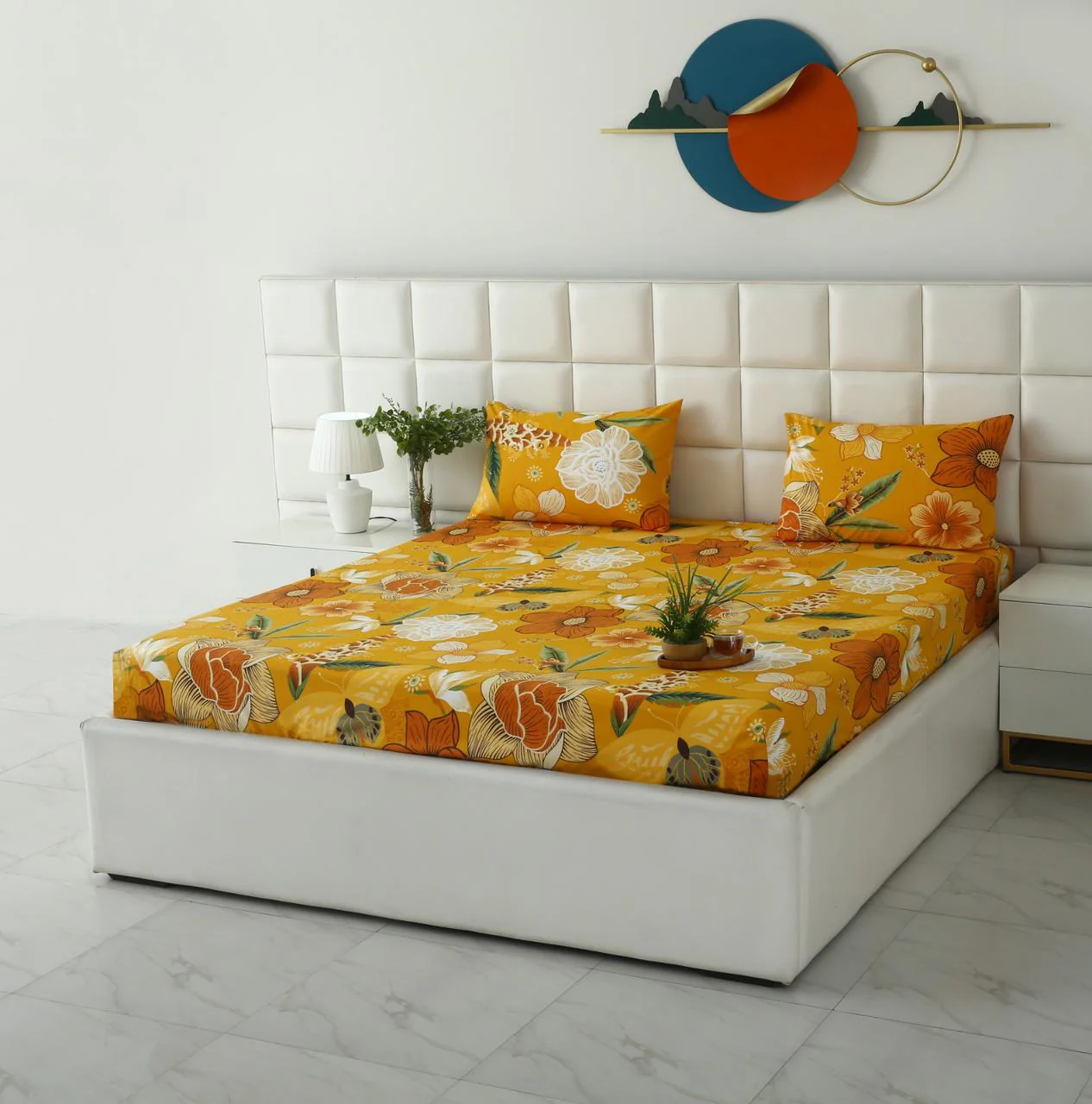 Fitted Bed Sheet- PFT021 - Image 5