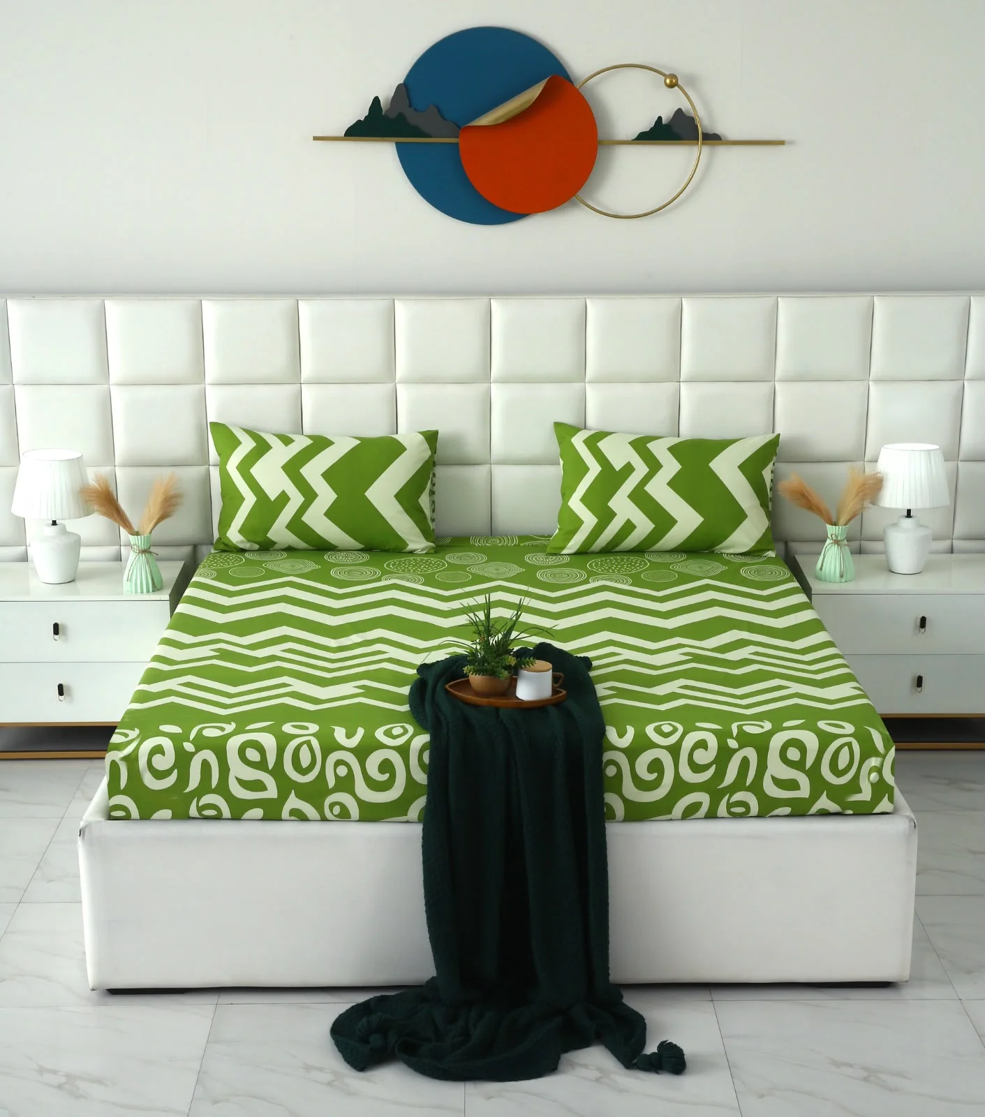 Fitted Bed Sheet- PFT024