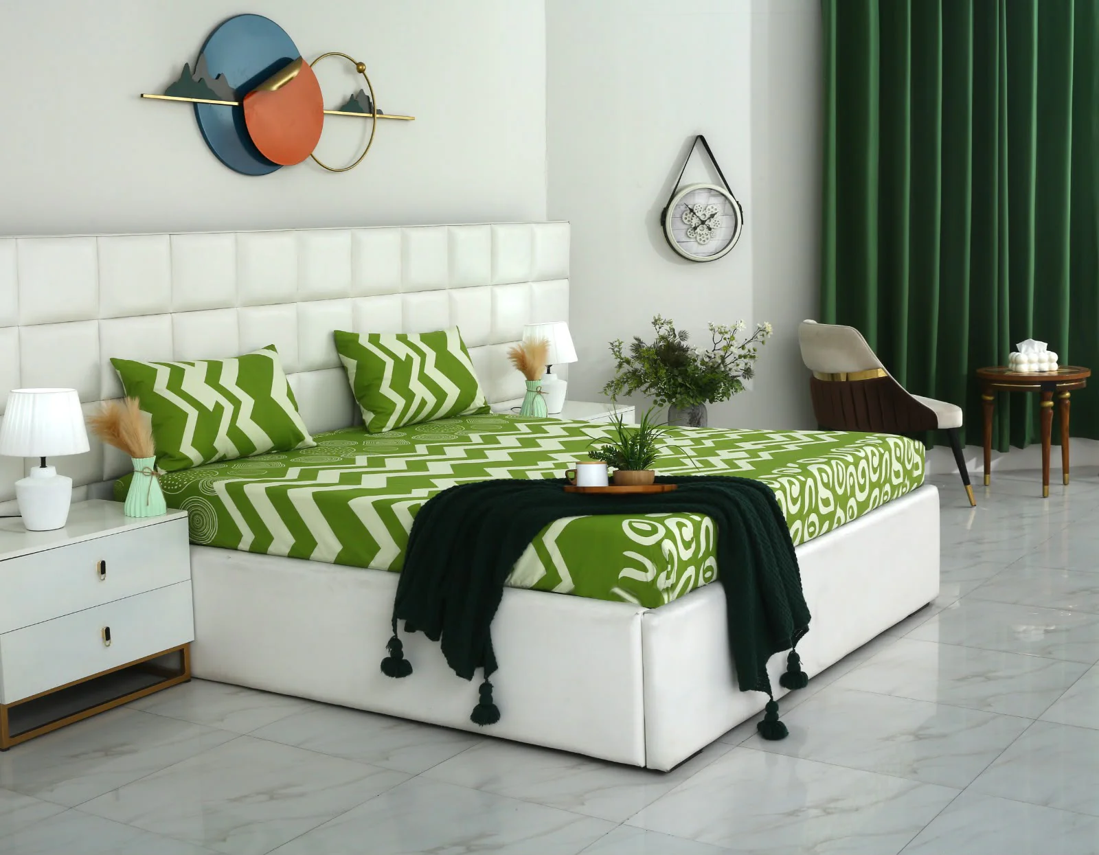Fitted Bed Sheet- PFT024 - Image 3
