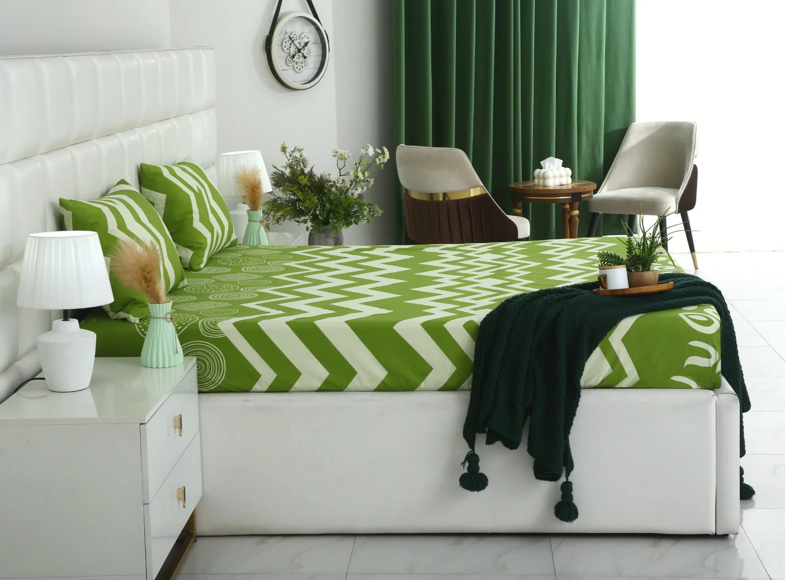 Fitted Bed Sheet- PFT024 - Image 5
