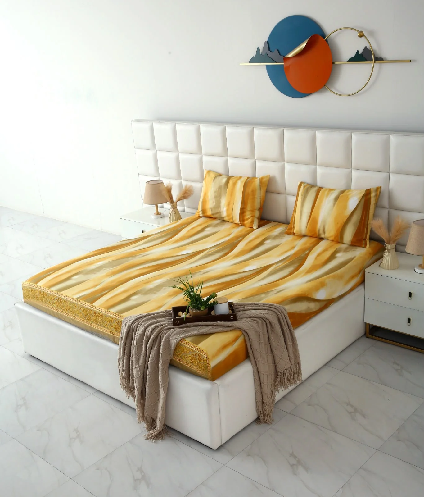 Fitted Bed Sheet- PFT025 - Image 3