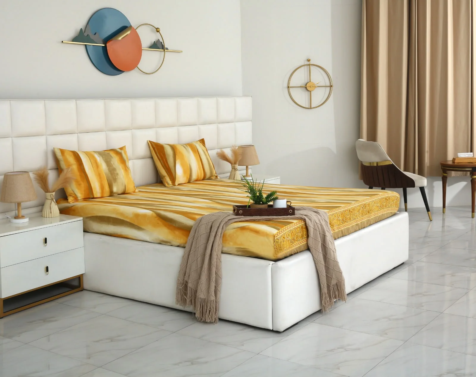 Fitted Bed Sheet- PFT025 - Image 4