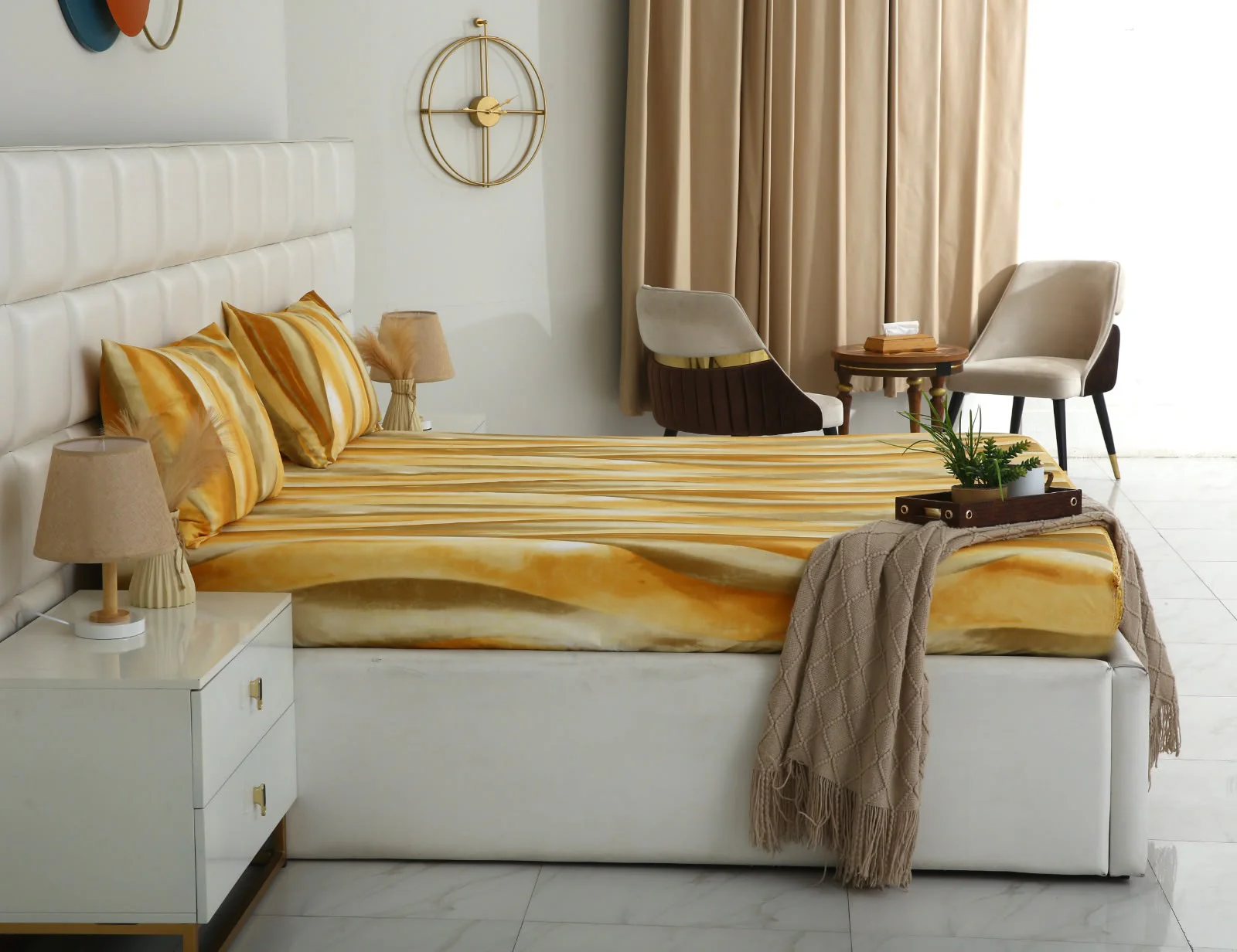 Fitted Bed Sheet- PFT025 - Image 5
