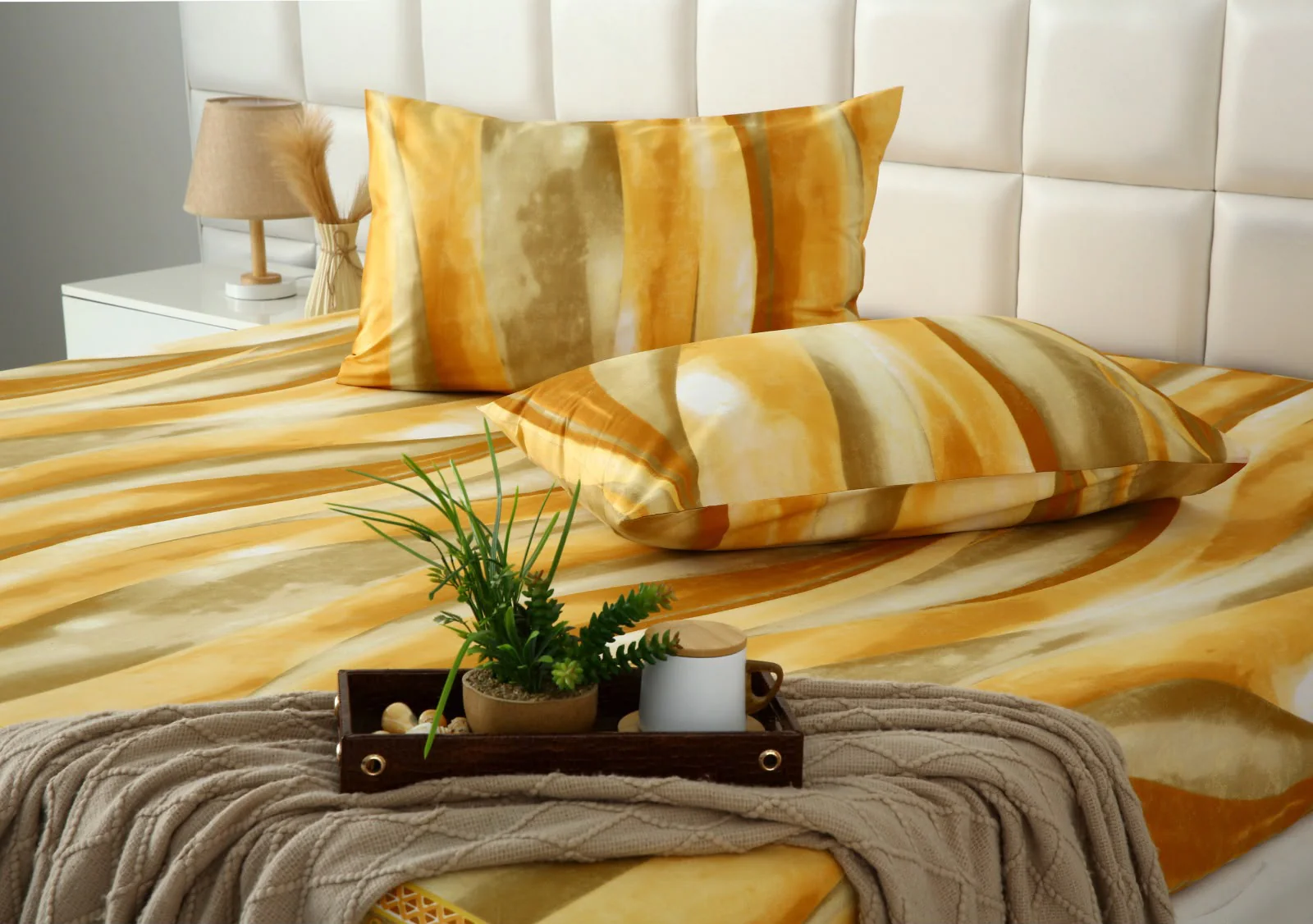 Fitted Bed Sheet- PFT025 - Image 9