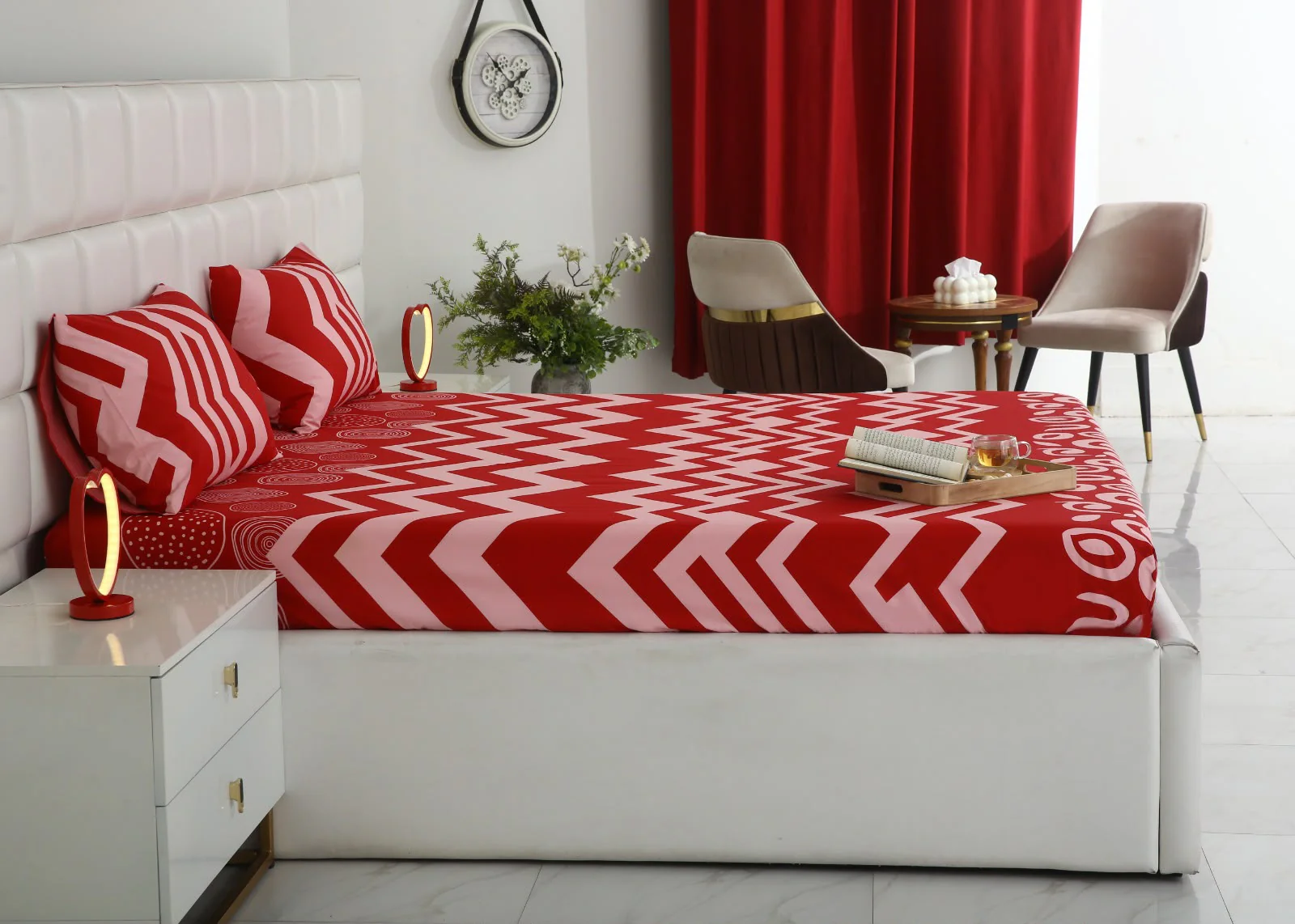 Fitted Bed Sheet- PFT0256 - Image 3