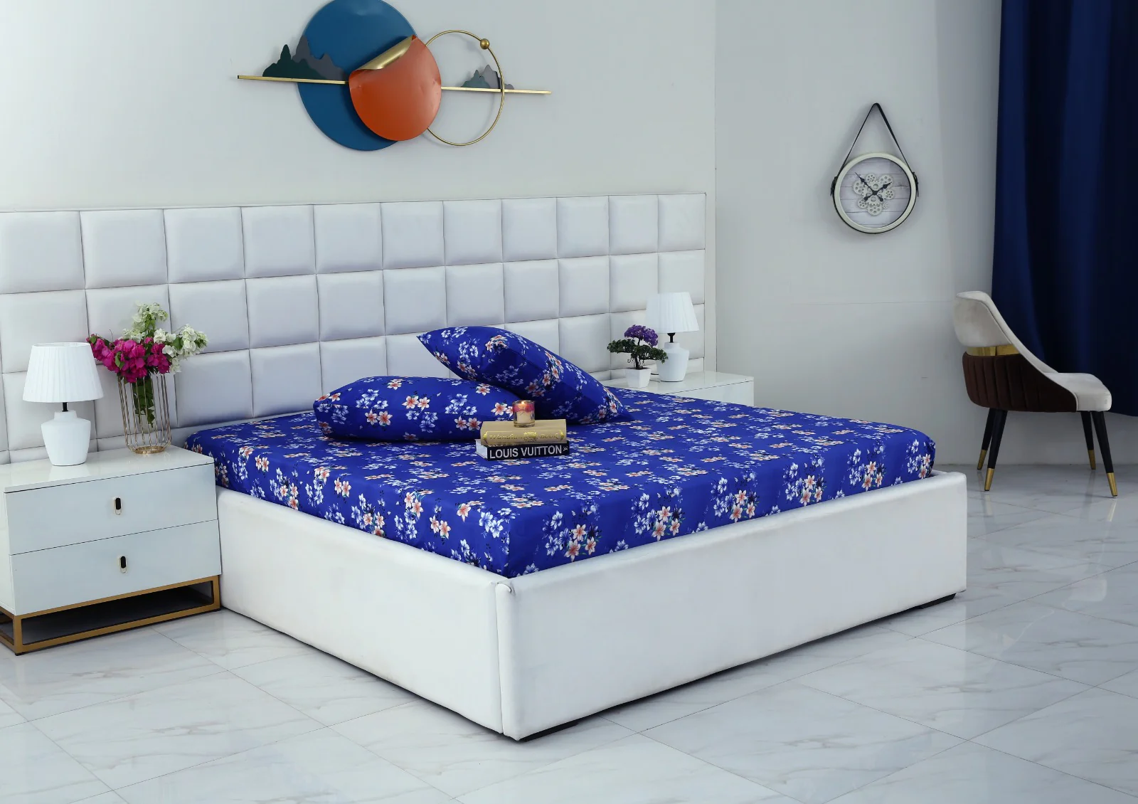 Fitted Bed Sheet-Phlox - Image 2