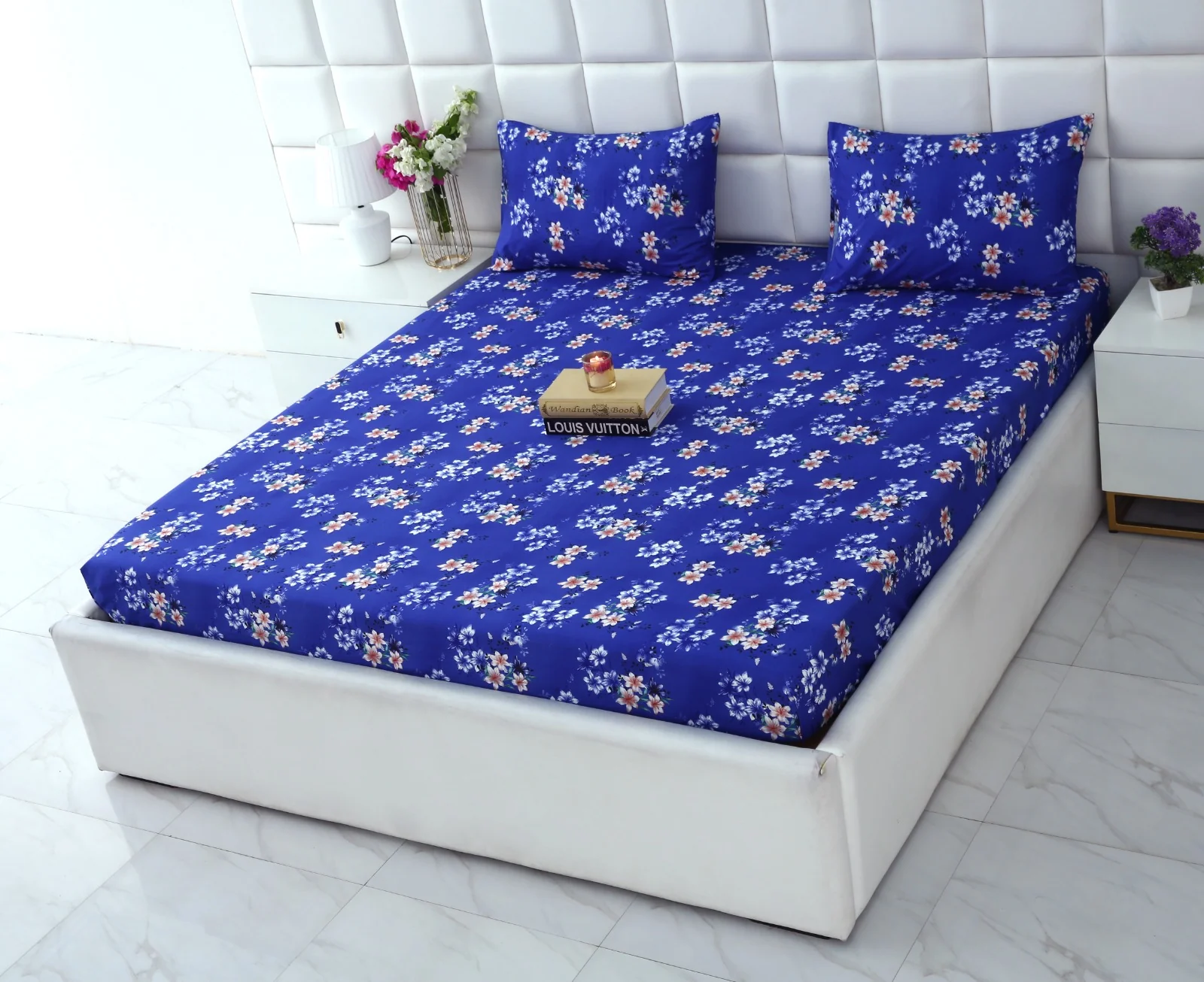 Fitted Bed Sheet-Phlox - Image 6