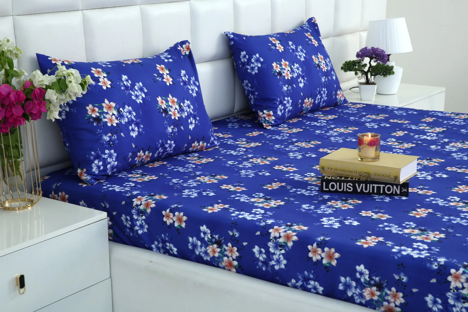 Fitted Bed Sheet-Phlox - Image 8