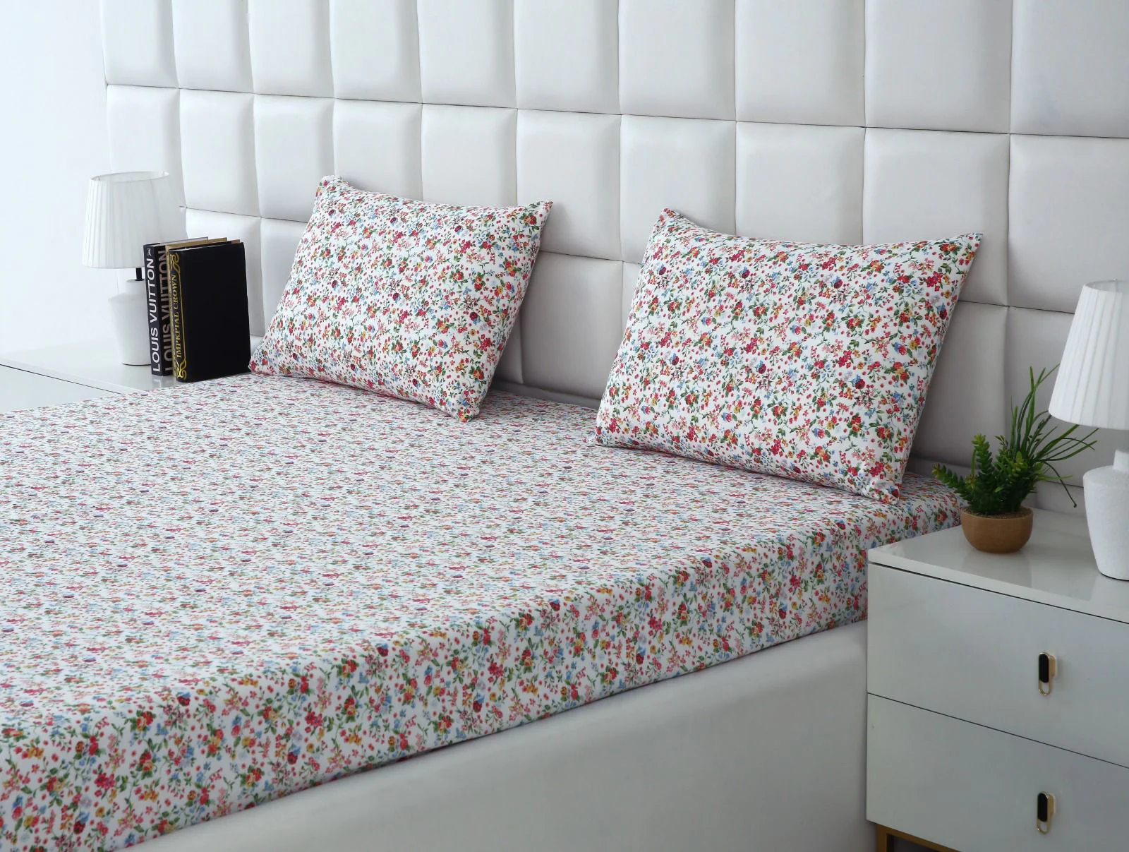 Fitted Bed Sheet-Roseto - Image 2