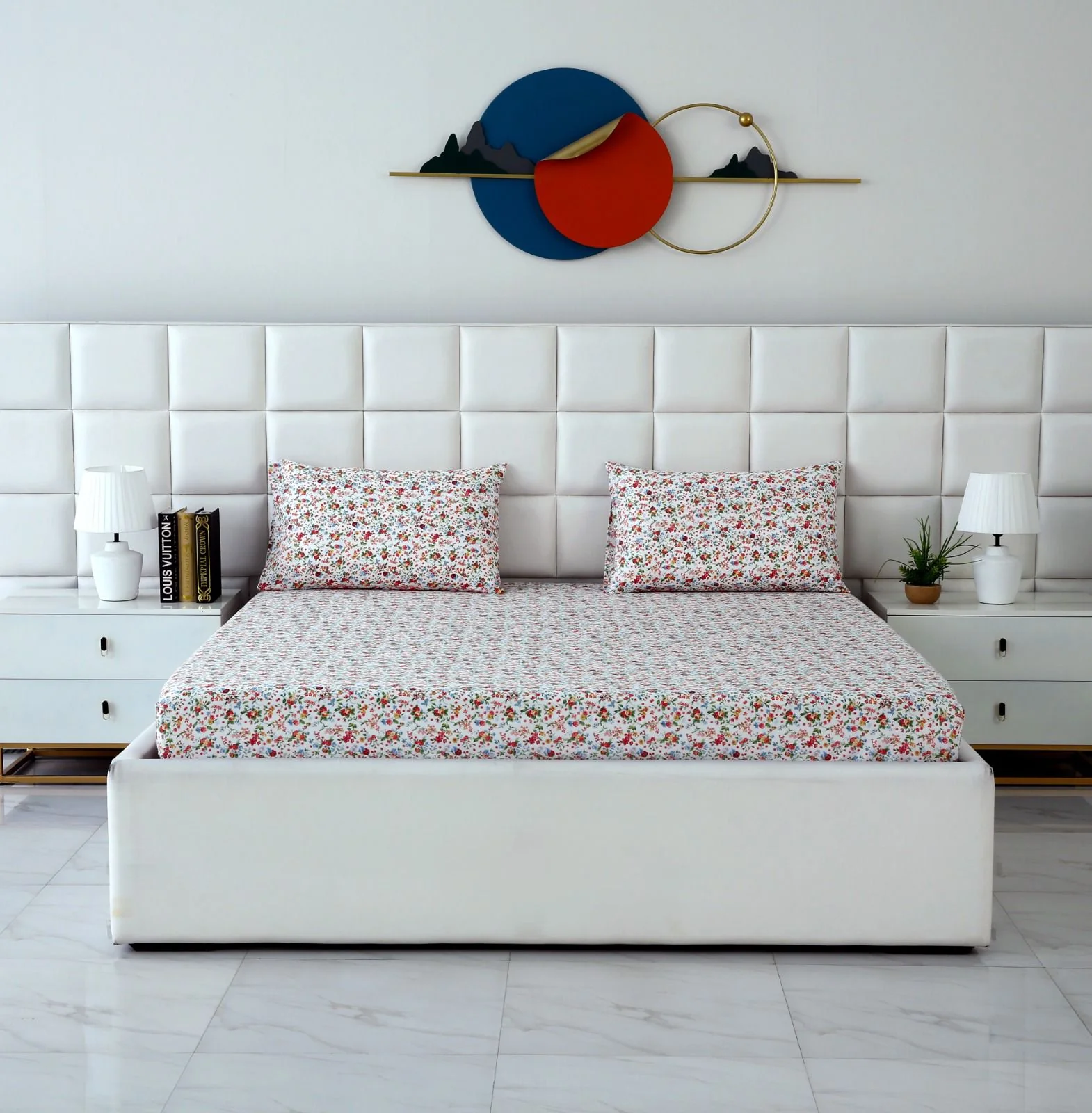 Fitted Bed Sheet-Roseto - Image 5