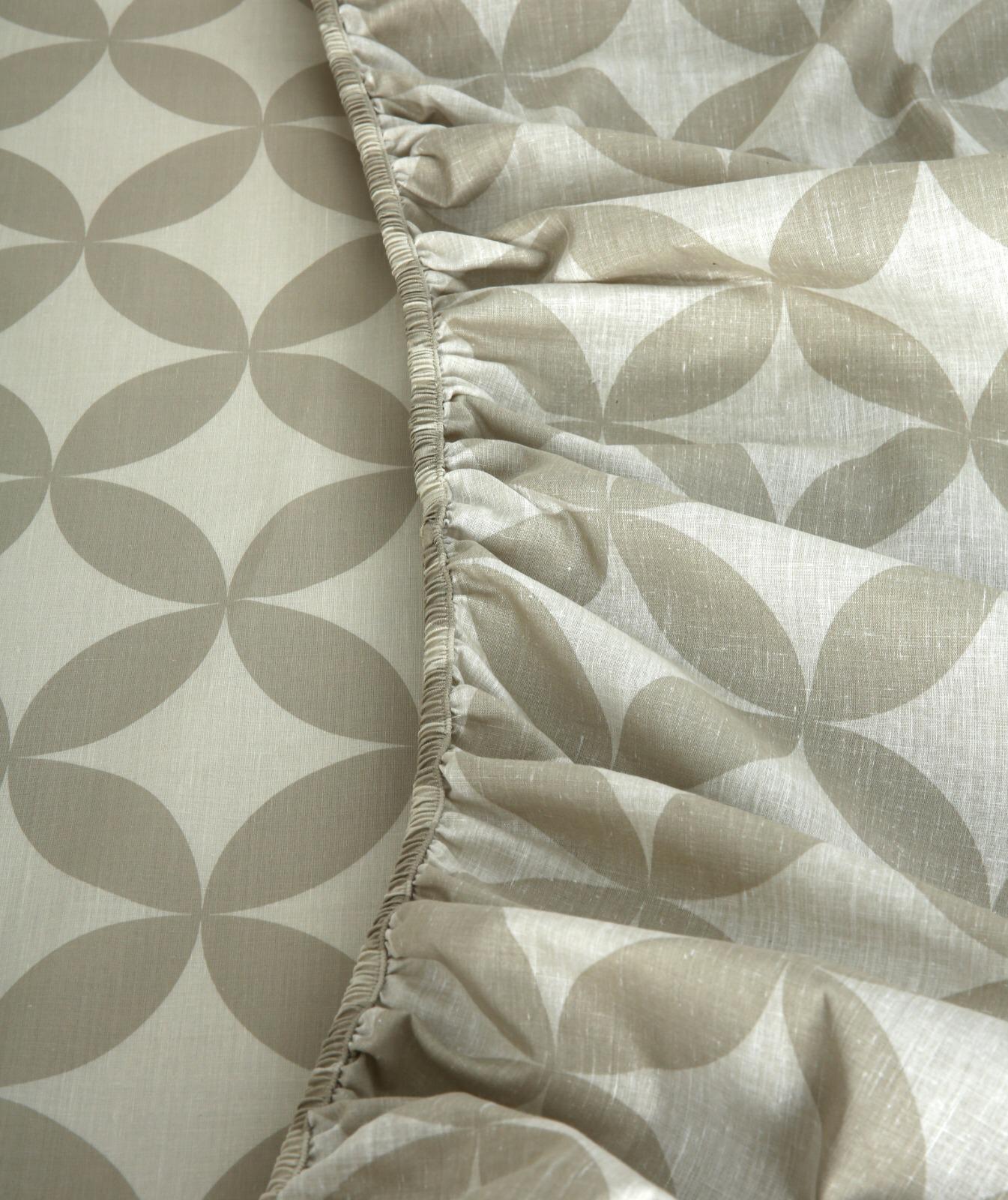 Fitted Bed Sheet-Russet - Image 11
