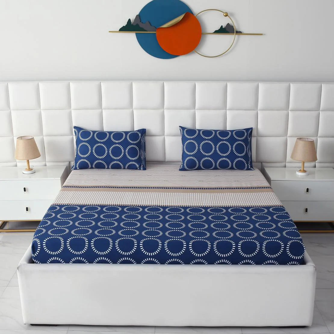 Fitted Bed Sheet-Starry Nights