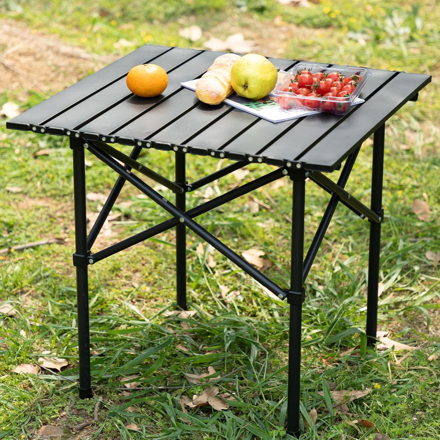 Folding Aluminum Table(SA2405-15)-Black - Image 2