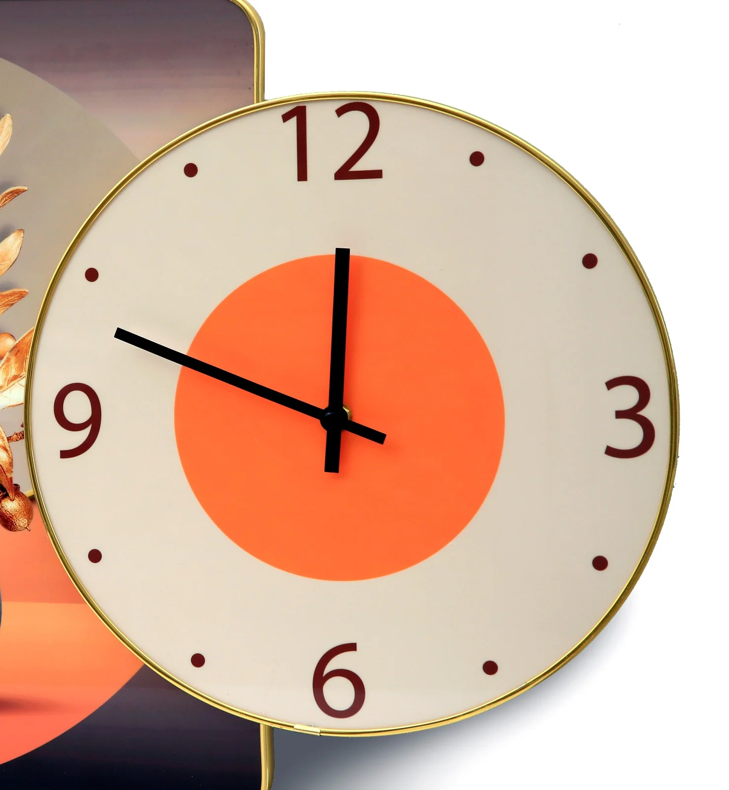 Vases Frame with Clock - Image 2