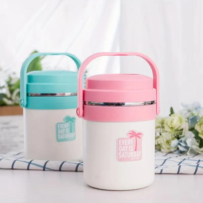 Japanese-style Stainless Steel Lunch Box(SA2405-77)