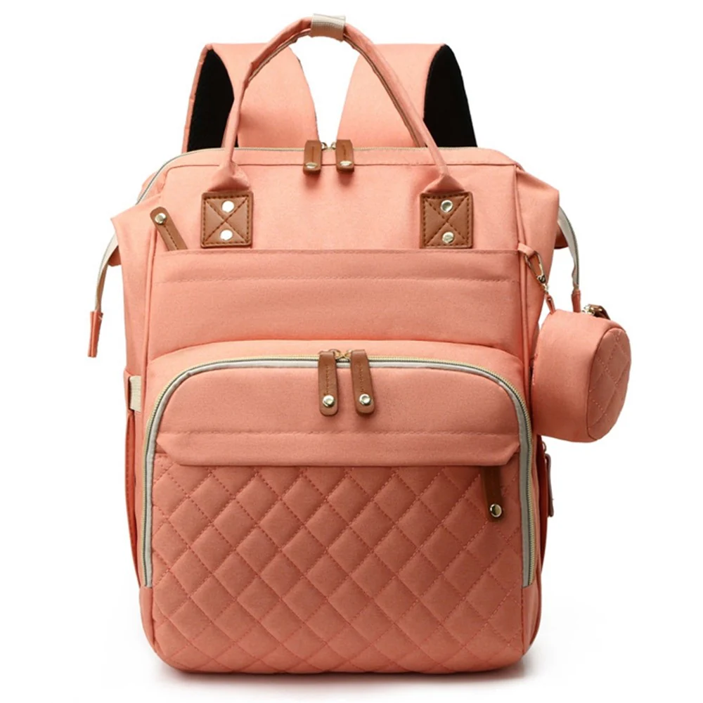 Large Diaper Backpack-SA2408-274(Pink)