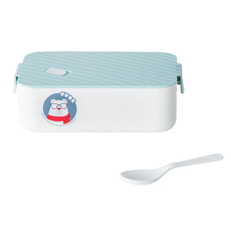 Large Rectangular Lunch Box-SA2408-307(Yellow) - Image 5