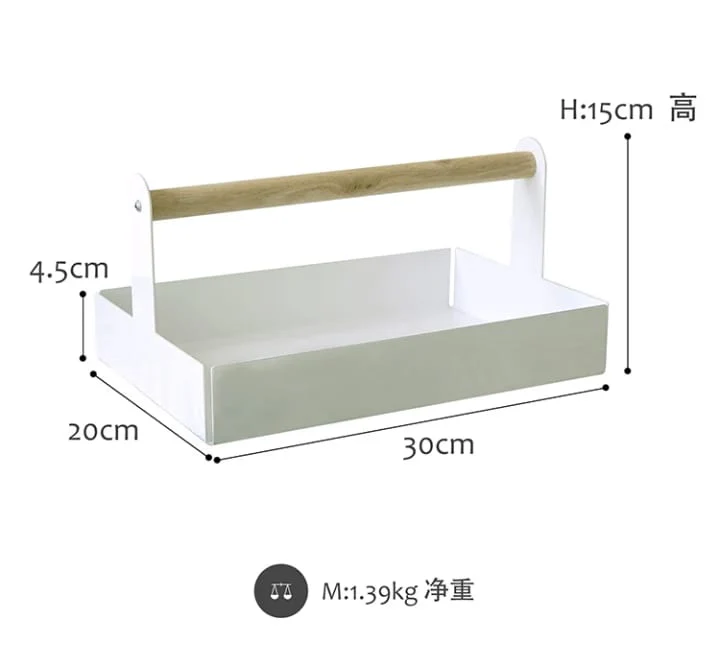 Metal storage rack(SA2405-61)-White - Image 2