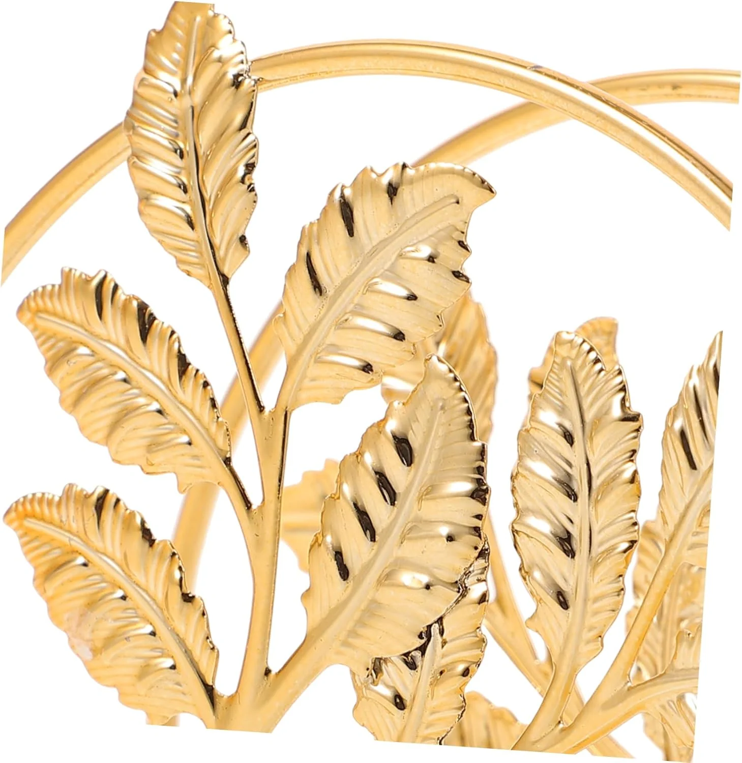 Metallic Napkins & Tissue Holder-Wheat(SA2408-133) - Image 7
