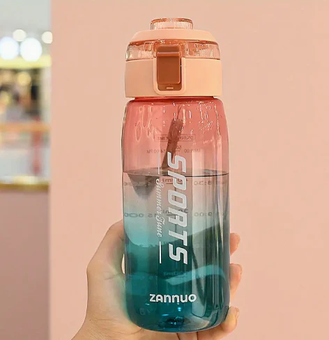 Motivational Water Bottle with Time Marker BPA Free-SA2408-165 - Image 22