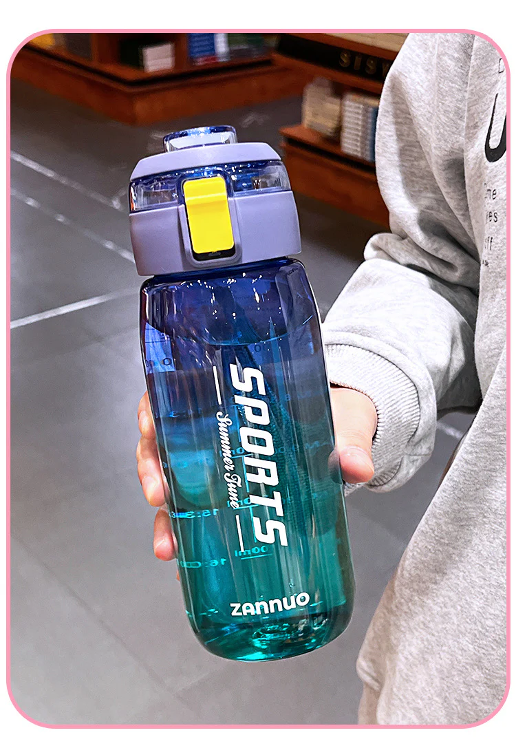 Motivational Water Bottle with Time Marker BPA Free-SA2408-165 - Image 8