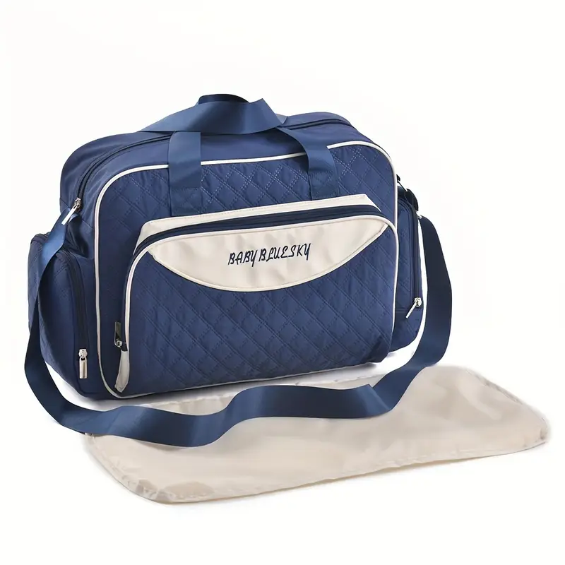 Multi function Mommy Bag with Large Capacity-SA2408-272(Blue)