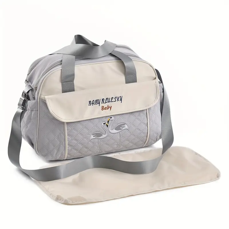 Multi function Mommy Bag with Large Capacity-SA2408-273(Grey)